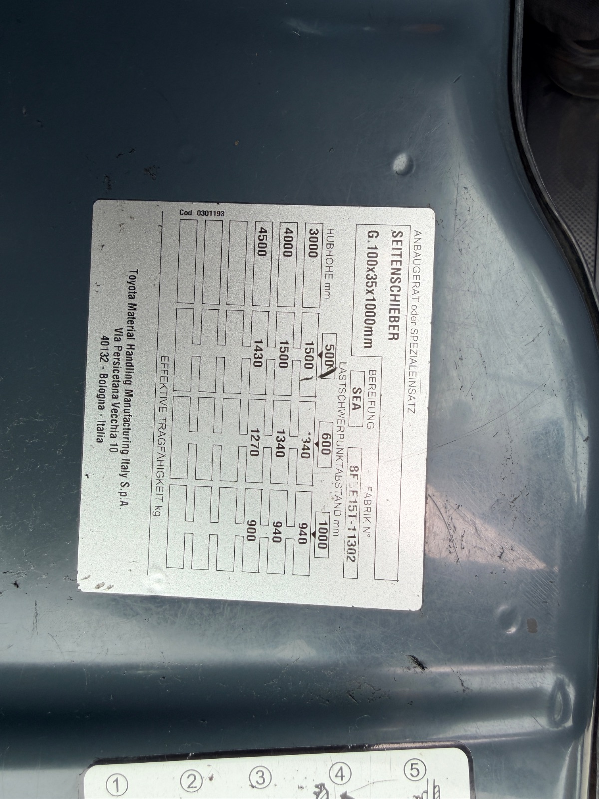 BT/Toyota 8FBE15T — Bild 2