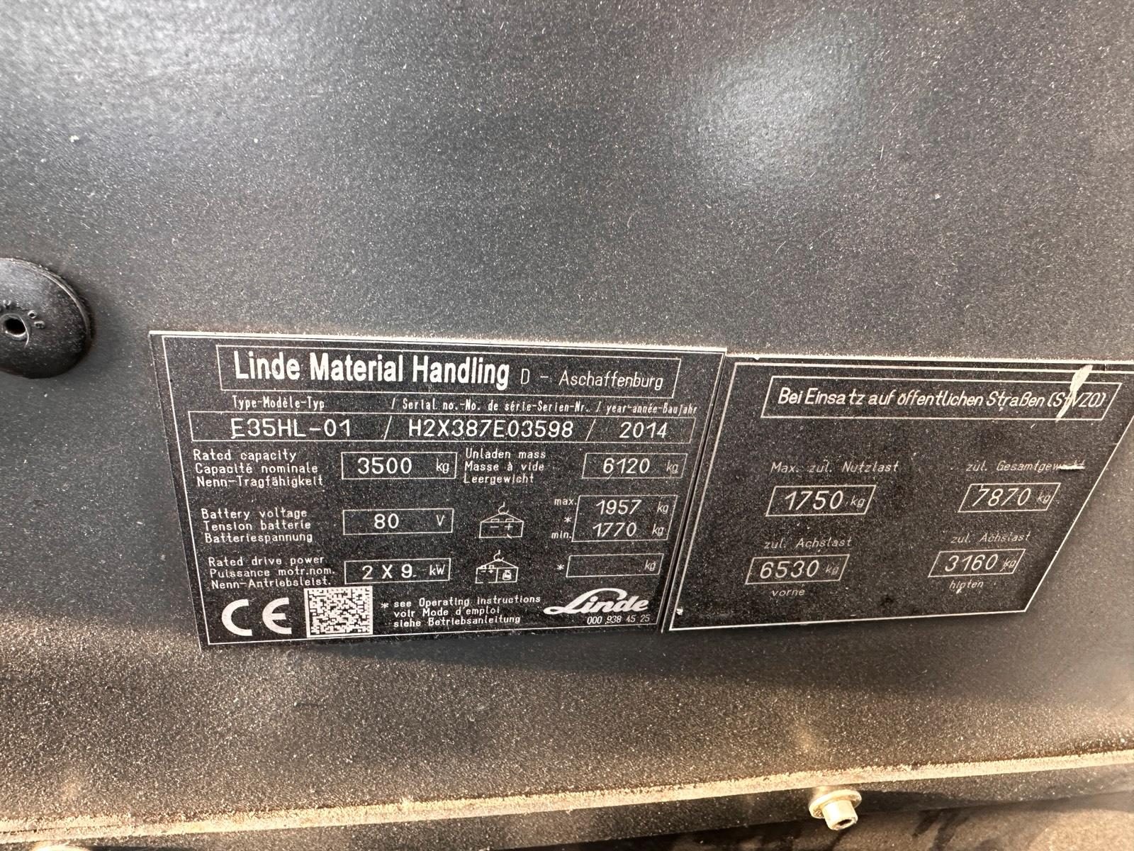 Linde E35HL-01 — Bild 10