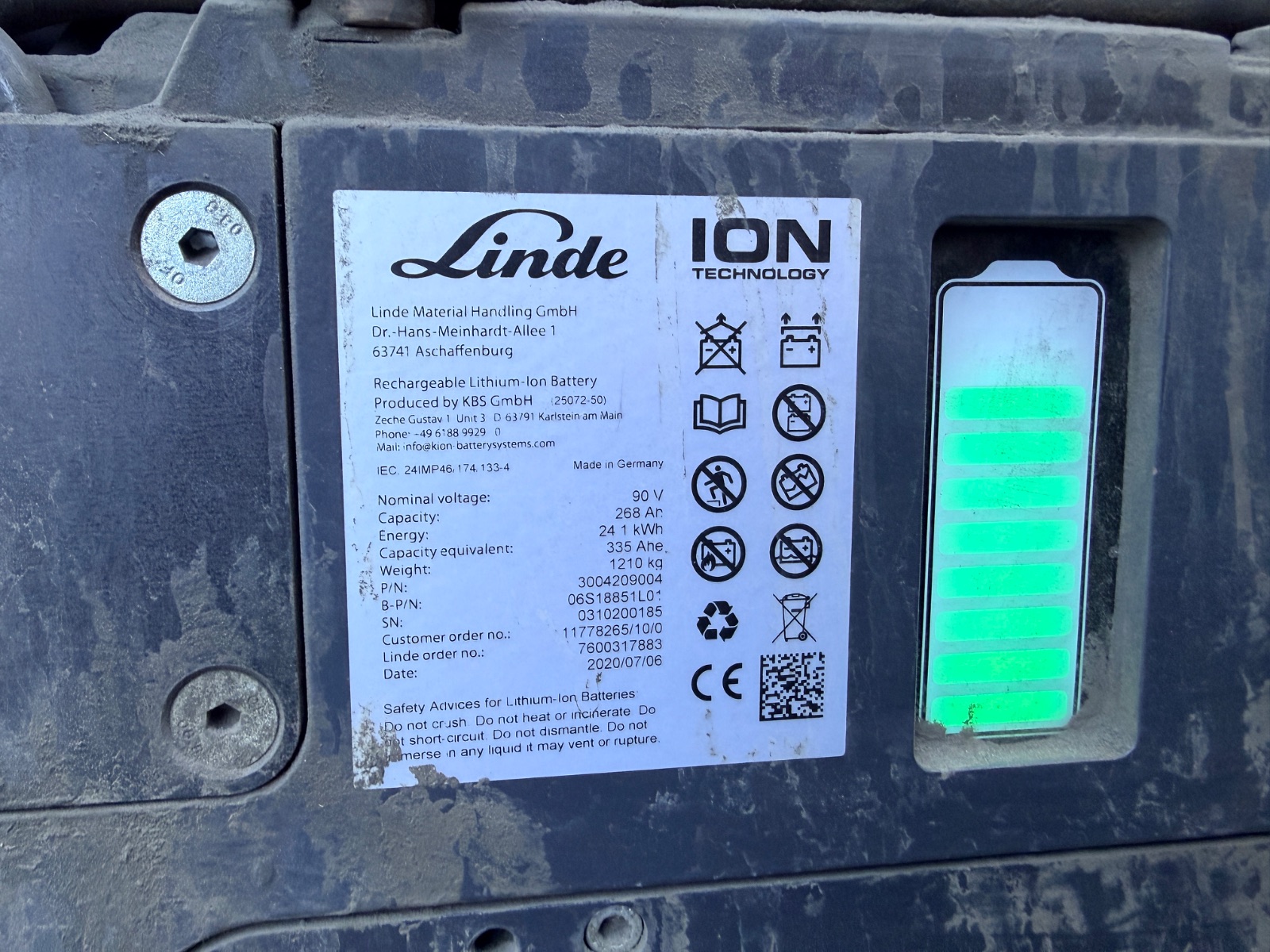 Linde E25-01 — Bild 10