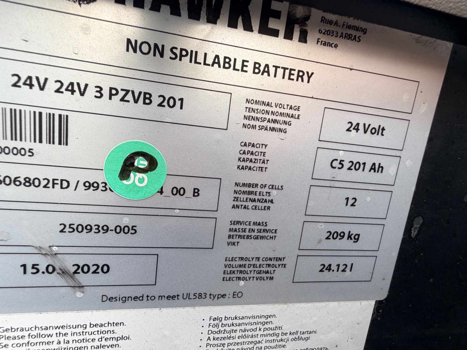 BT/Toyota SWE120S — Bild 10